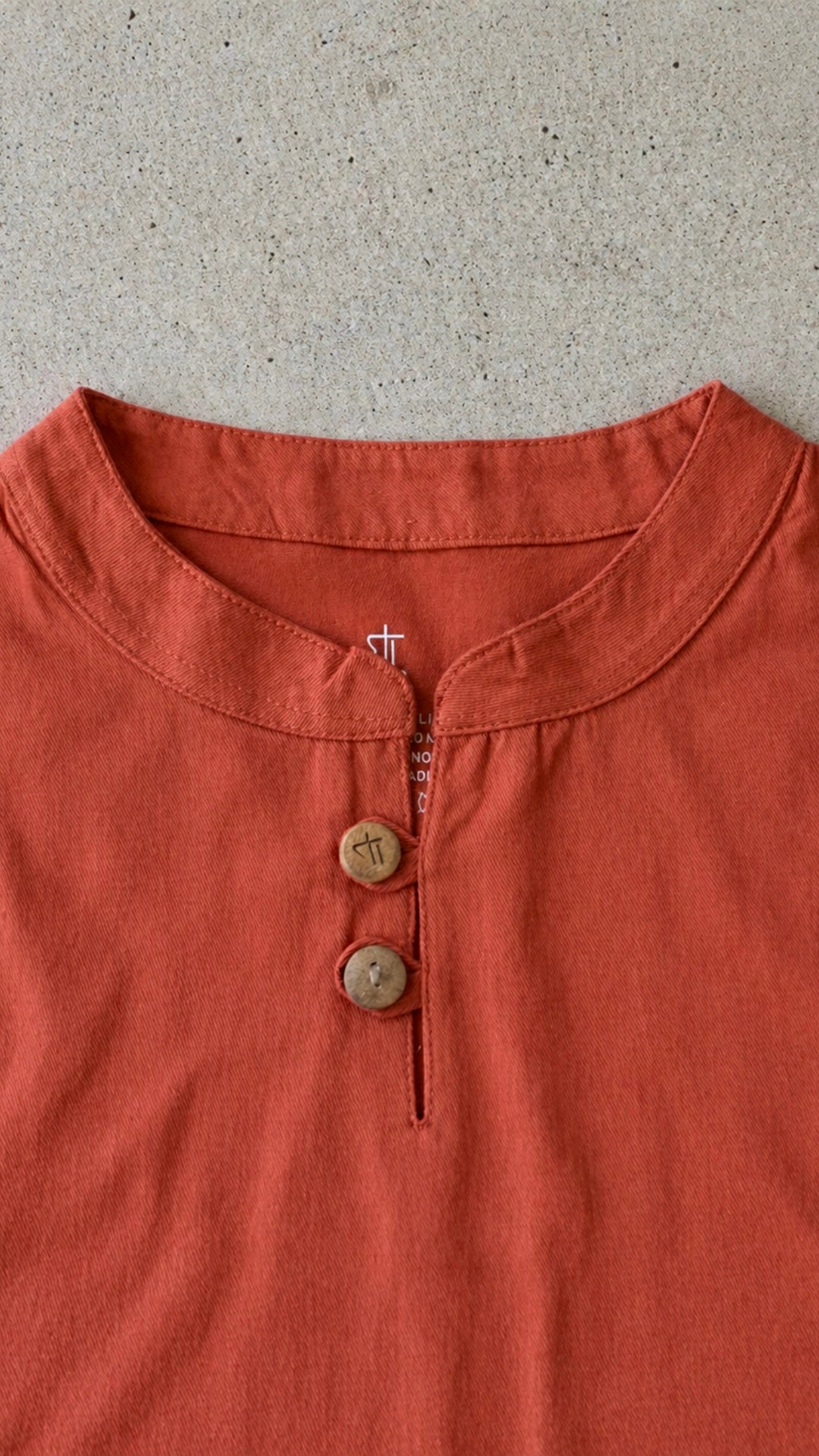 Terracotta Flow Shirt