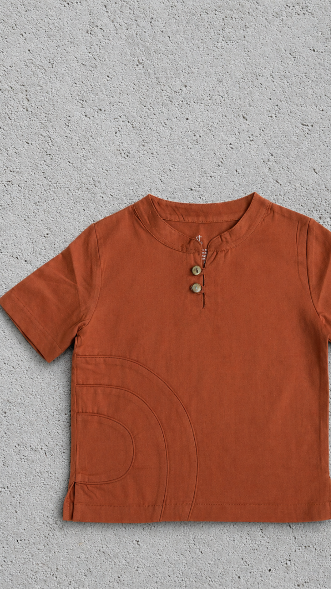 Terracotta Flow Shirt